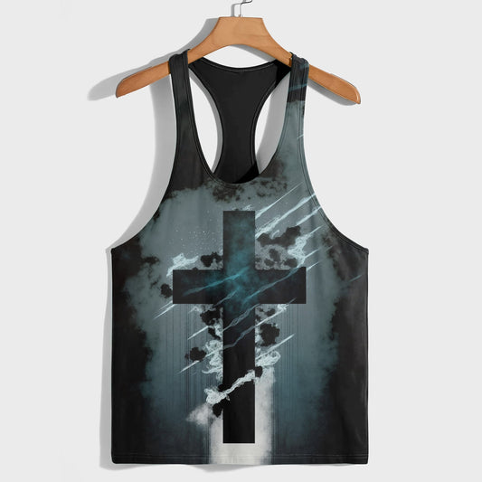 Cross of Faith Racerback Tank Top- AA08489
