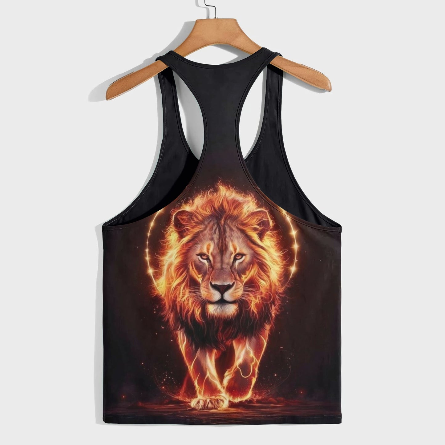 Lion 3D Racerback Tank Top- AA08498