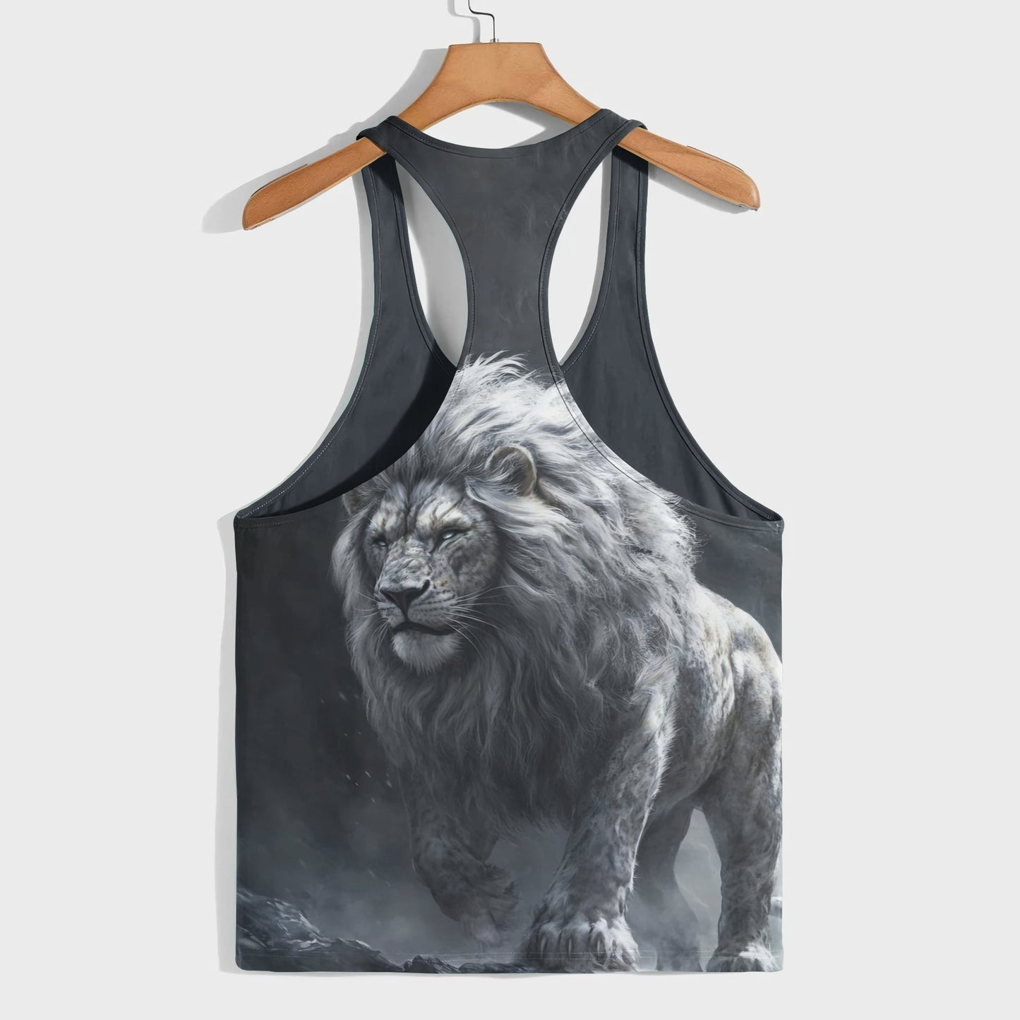 Lion 3D Racerback Tank Top- AA08505