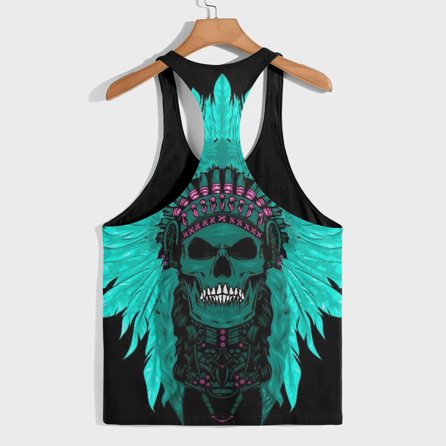 Skull 3D Racerback Tank Top- AA08532