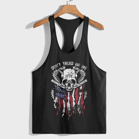 Skull 3D Racerback Tank Top- AA08538