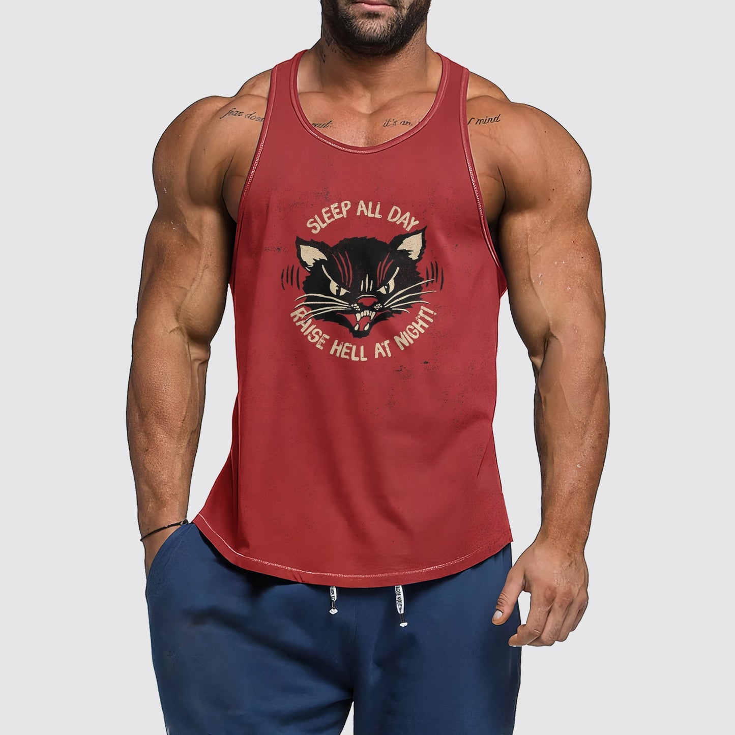 Funny Meme Tank Top- AA08552