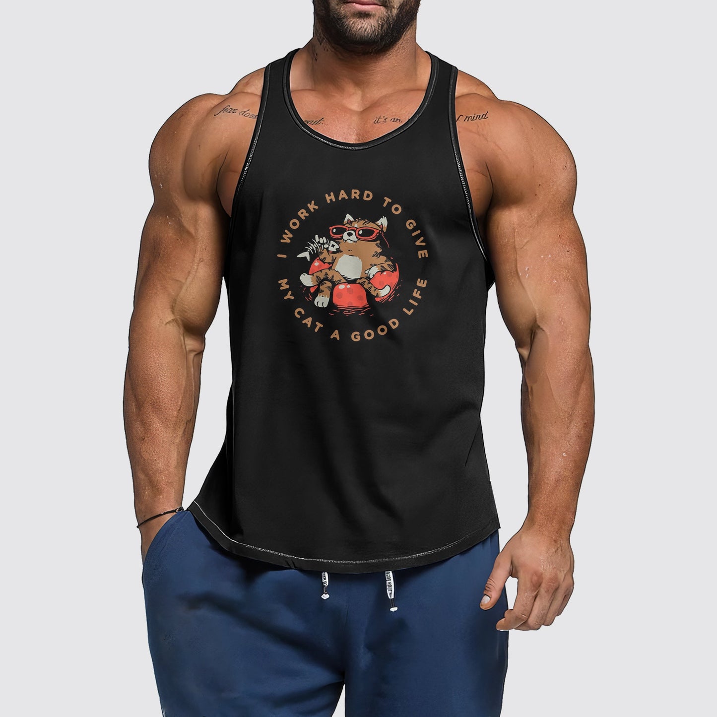 Funny Meme Tank Top- AA08559
