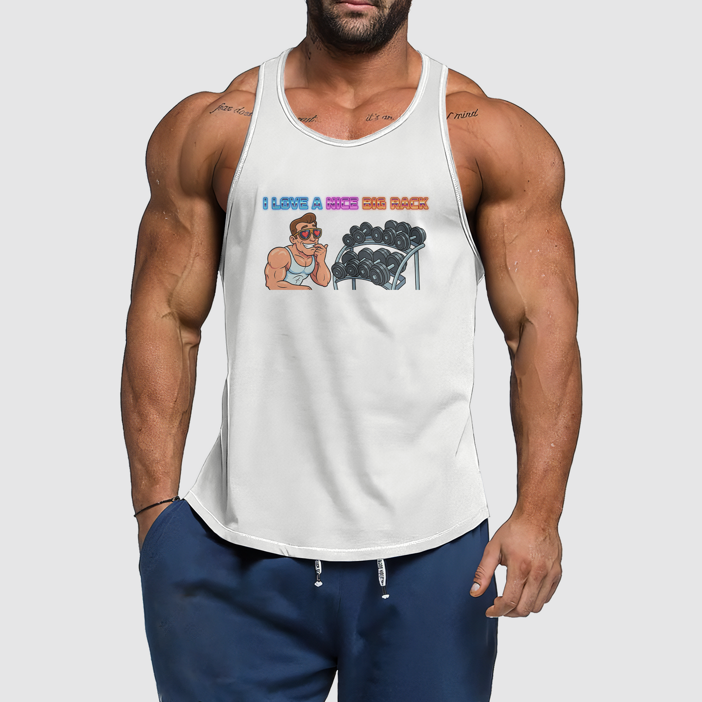 Funny Meme Tank Top- AA08609