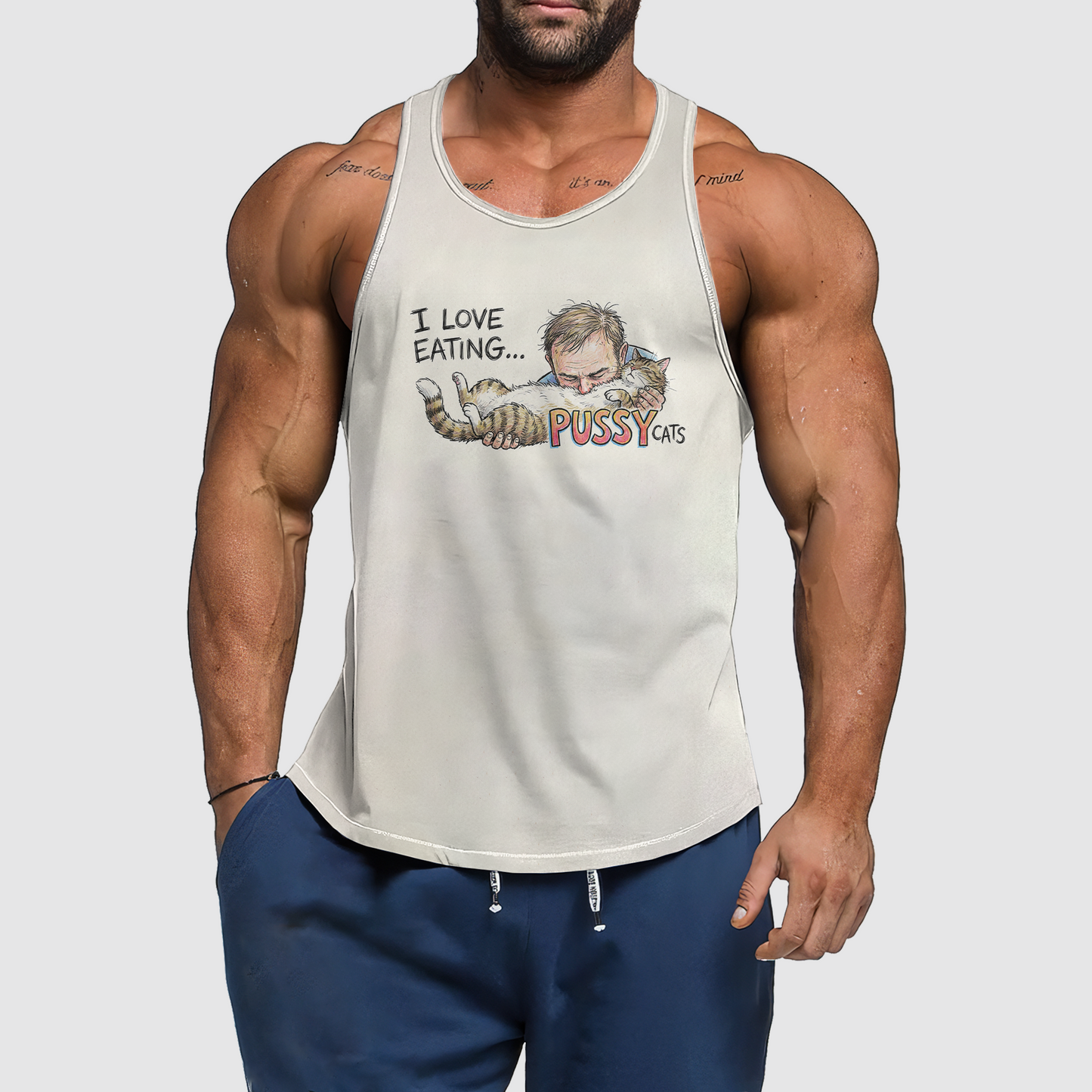 Funny Meme Tank Top- AA08617