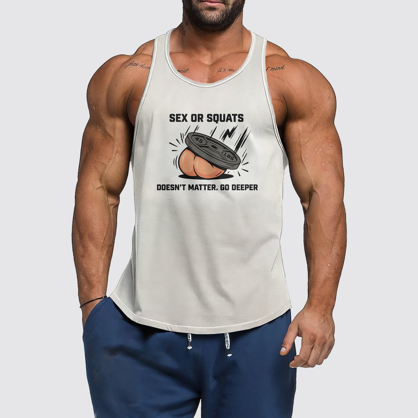 Funny Meme Tank Top- AA08634