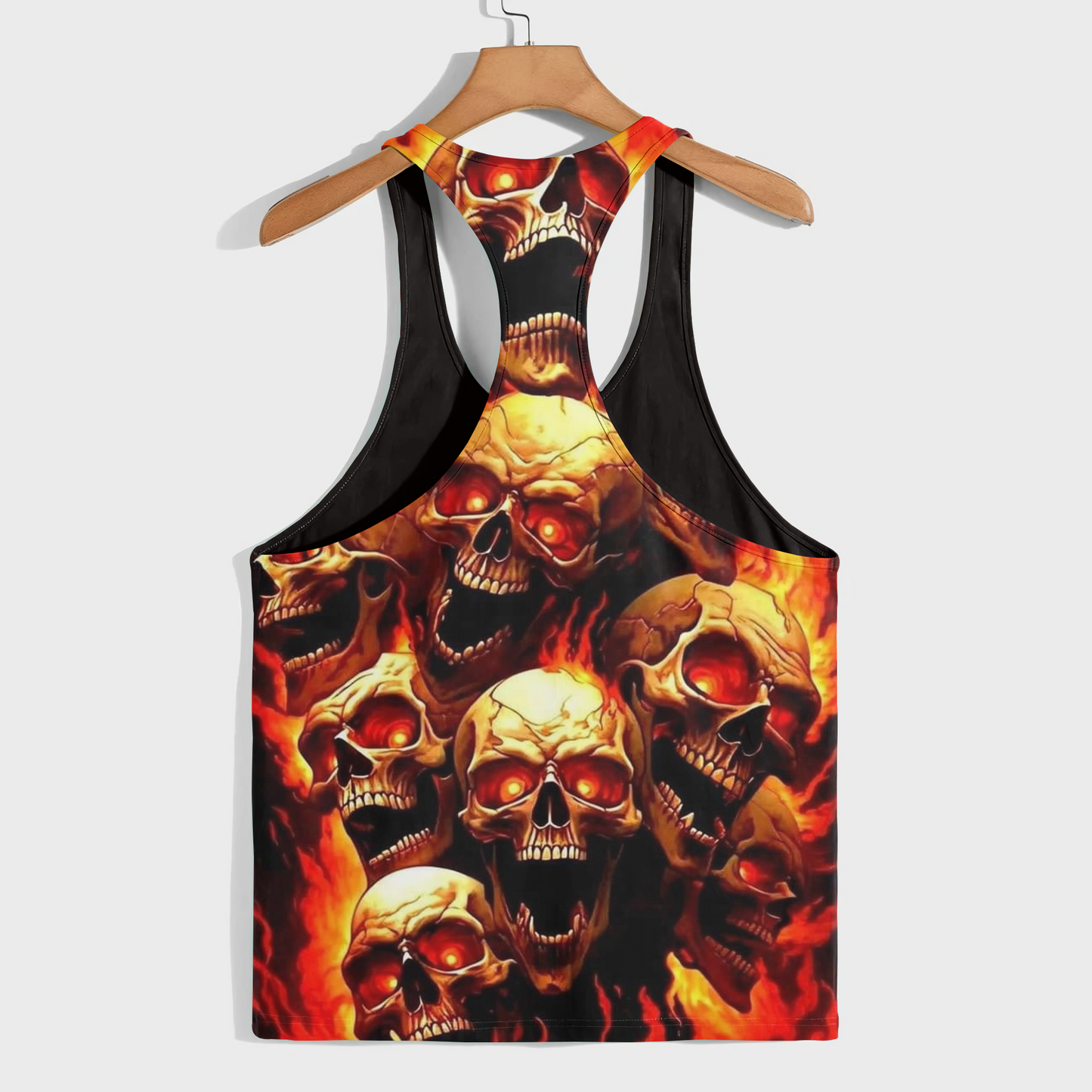 Skull 3D Racerback Tank Top- AA08691