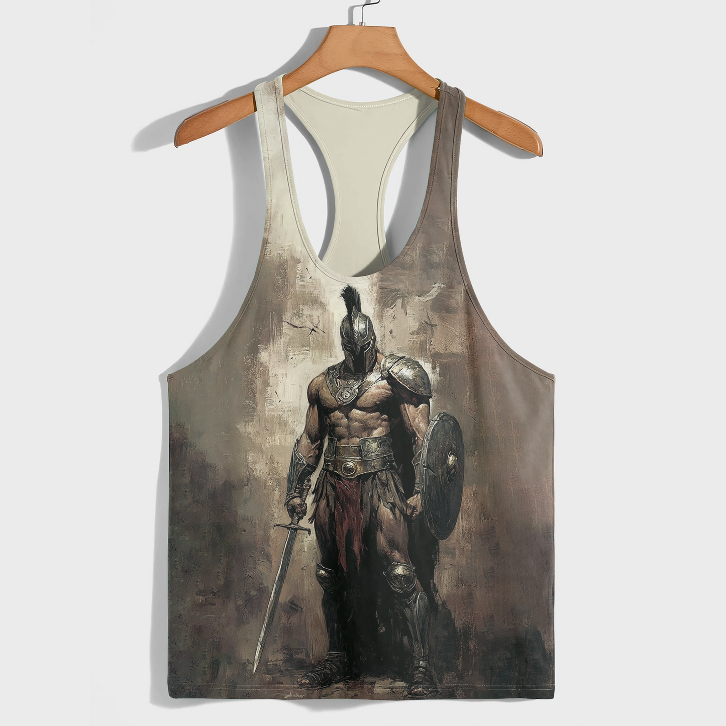 Warrior Spirit 3D Racerback Tank Top- AA08746