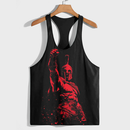 Warrior Spirit 3D Racerback Tank Top- AA08750