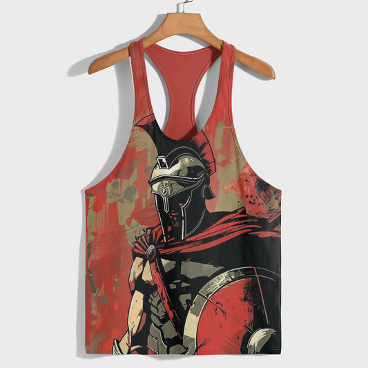 Warrior Spirit 3D Racerback Tank Top- AA08753
