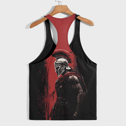 Warrior Spirit 3D Racerback Tank Top- AA08754