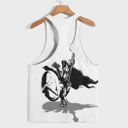 Warrior Spirit 3D Racerback Tank Top- AA08756