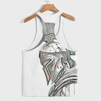 Warrior Spirit 3D Racerback Tank Top- AA08759