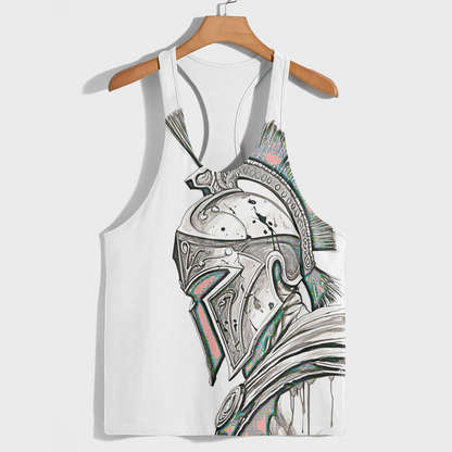 Warrior Spirit 3D Racerback Tank Top- AA08759
