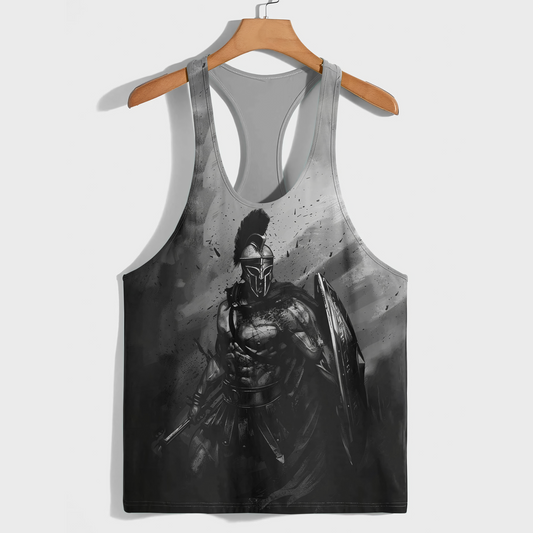 Warrior Spirit 3D Racerback Tank Top- AA08761