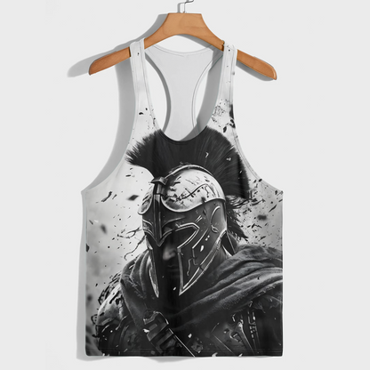 Warrior Spirit 3D Racerback Tank Top- AA08762