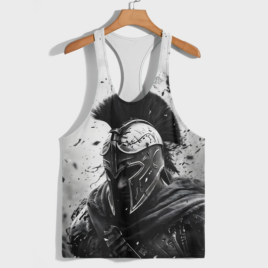 Warrior Spirit 3D Racerback Tank Top- AA08762