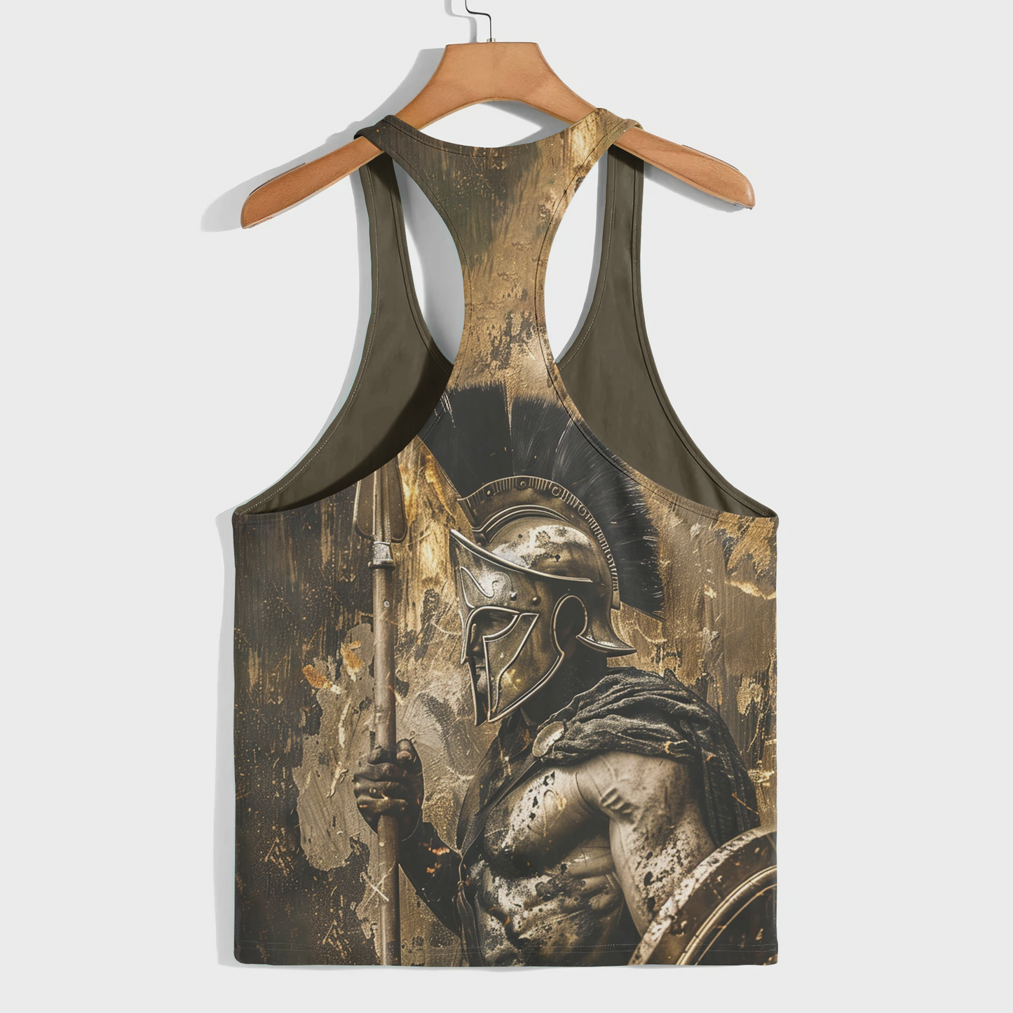 Warrior Spirit 3D Racerback Tank Top- AA08769