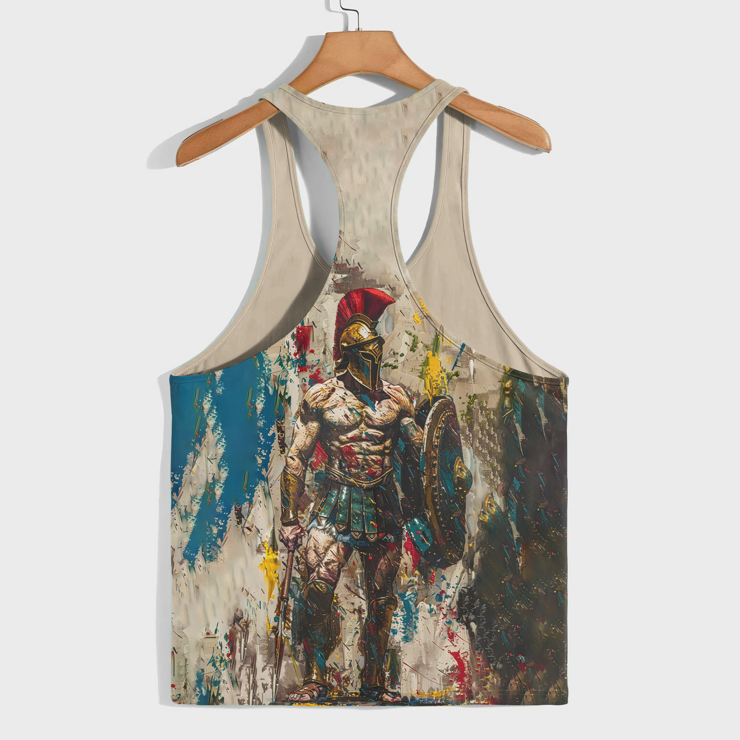 Warrior Spirit 3D Racerback Tank Top- AA08771
