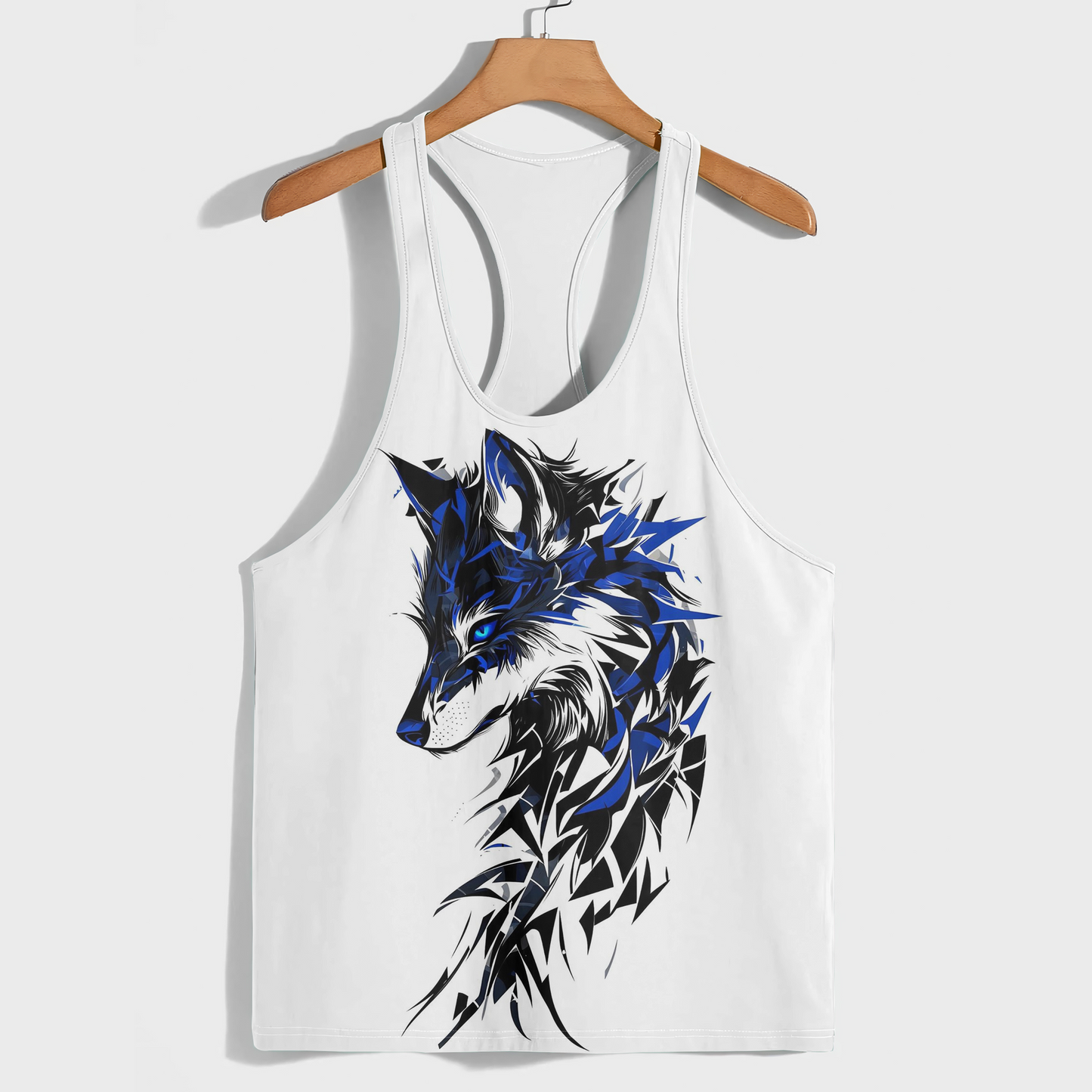 Savage Wolf Racerback Tank Top- AA08810