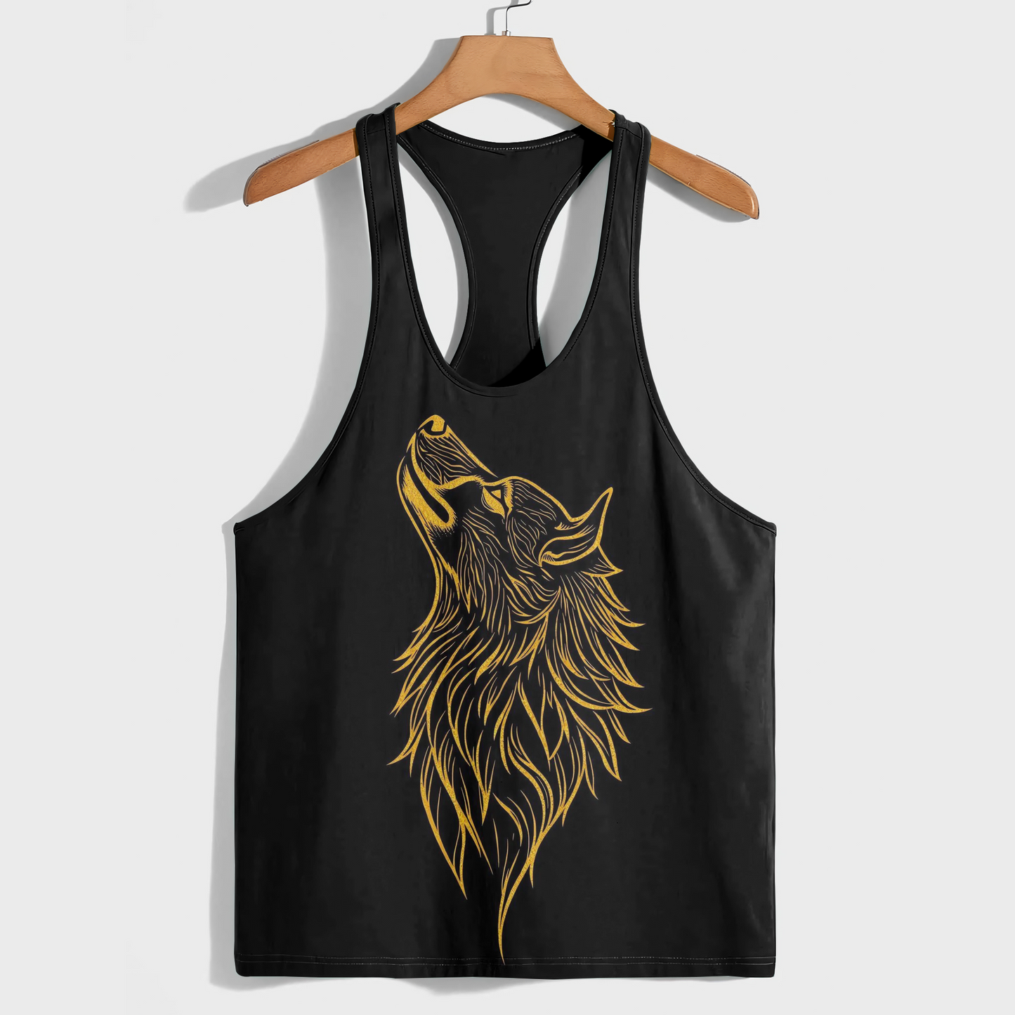 Savage Wolf Racerback Tank Top- AA08816