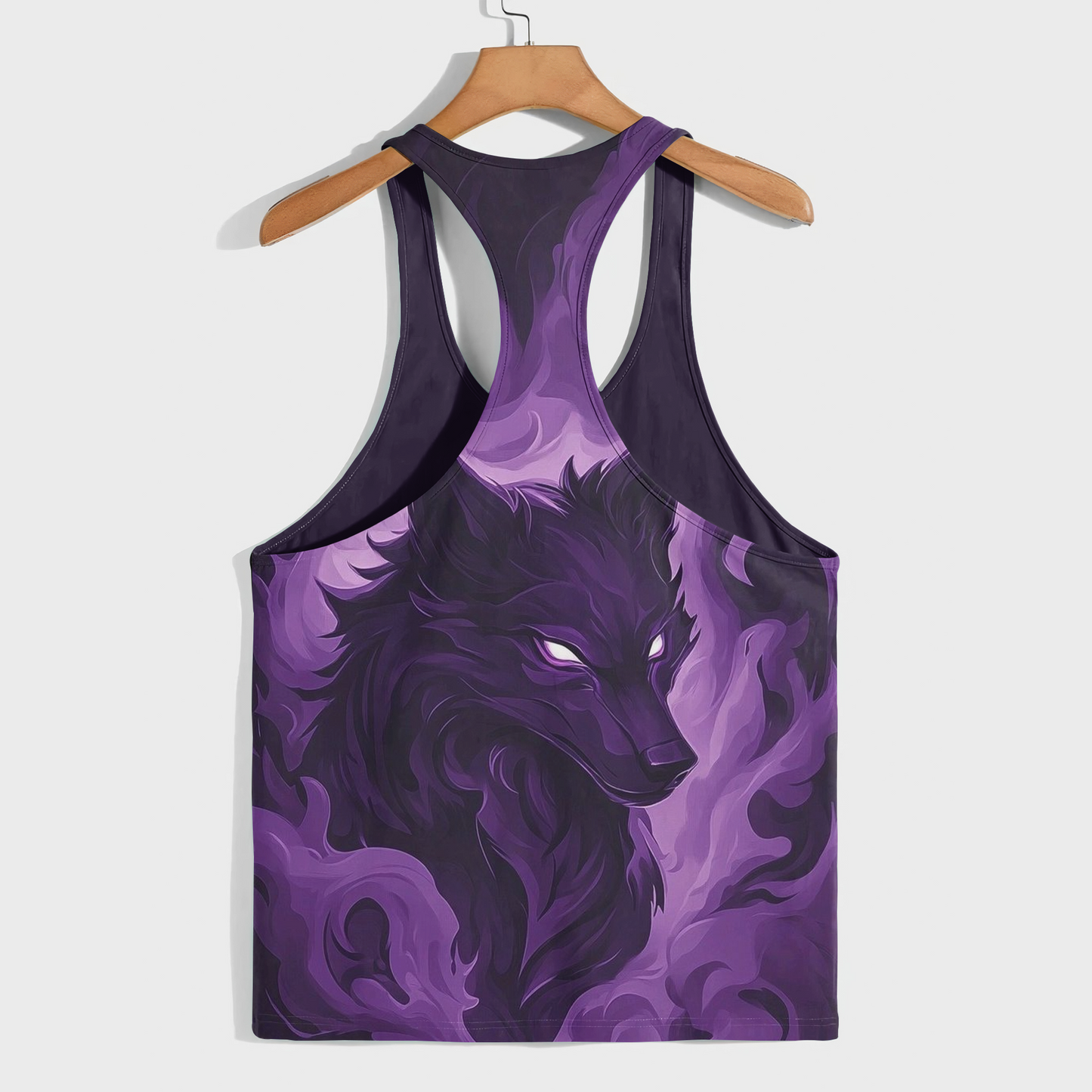 Savage Wolf Racerback Tank Top- AA08829