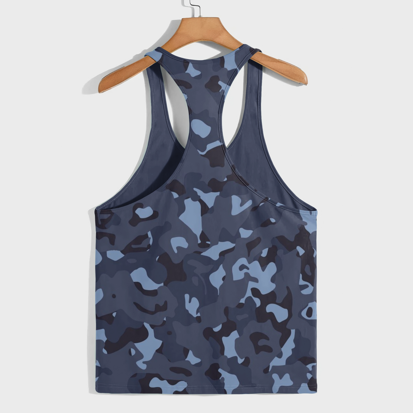 Camo Racerback Tank Top – Tactical Strength for Bodybuilders- AA08860