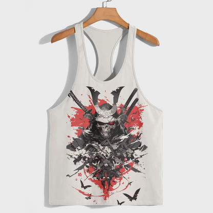 Samurai 3D Racerback Tank Top- AA08923