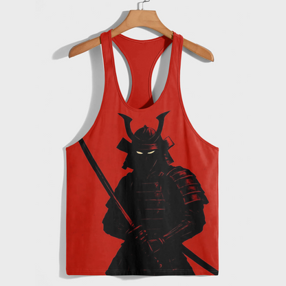 Samurai 3D Racerback Tank Top- AA08926