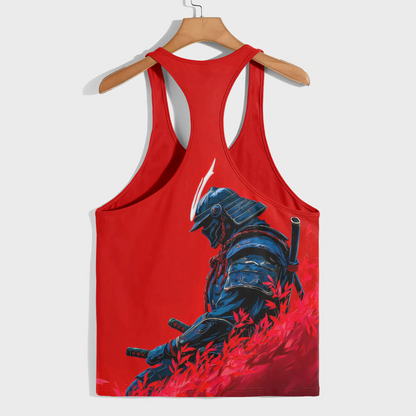 Samurai 3D Racerback Tank Top- AA08927