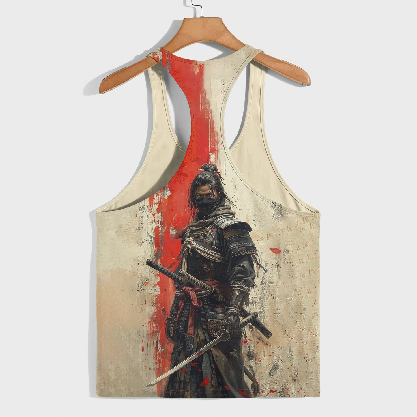 Samurai 3D Racerback Tank Top- AA08929