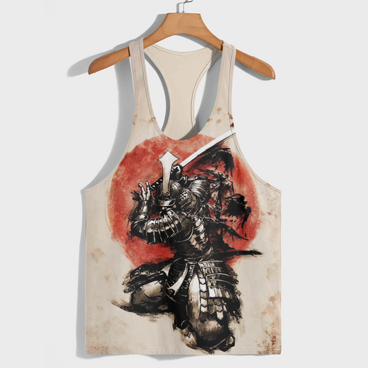 Samurai 3D Racerback Tank Top- AA08942