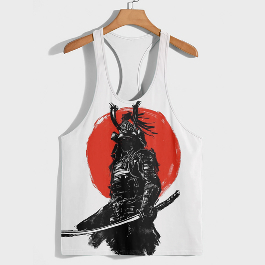 Samurai 3D Racerback Tank Top- AA08943