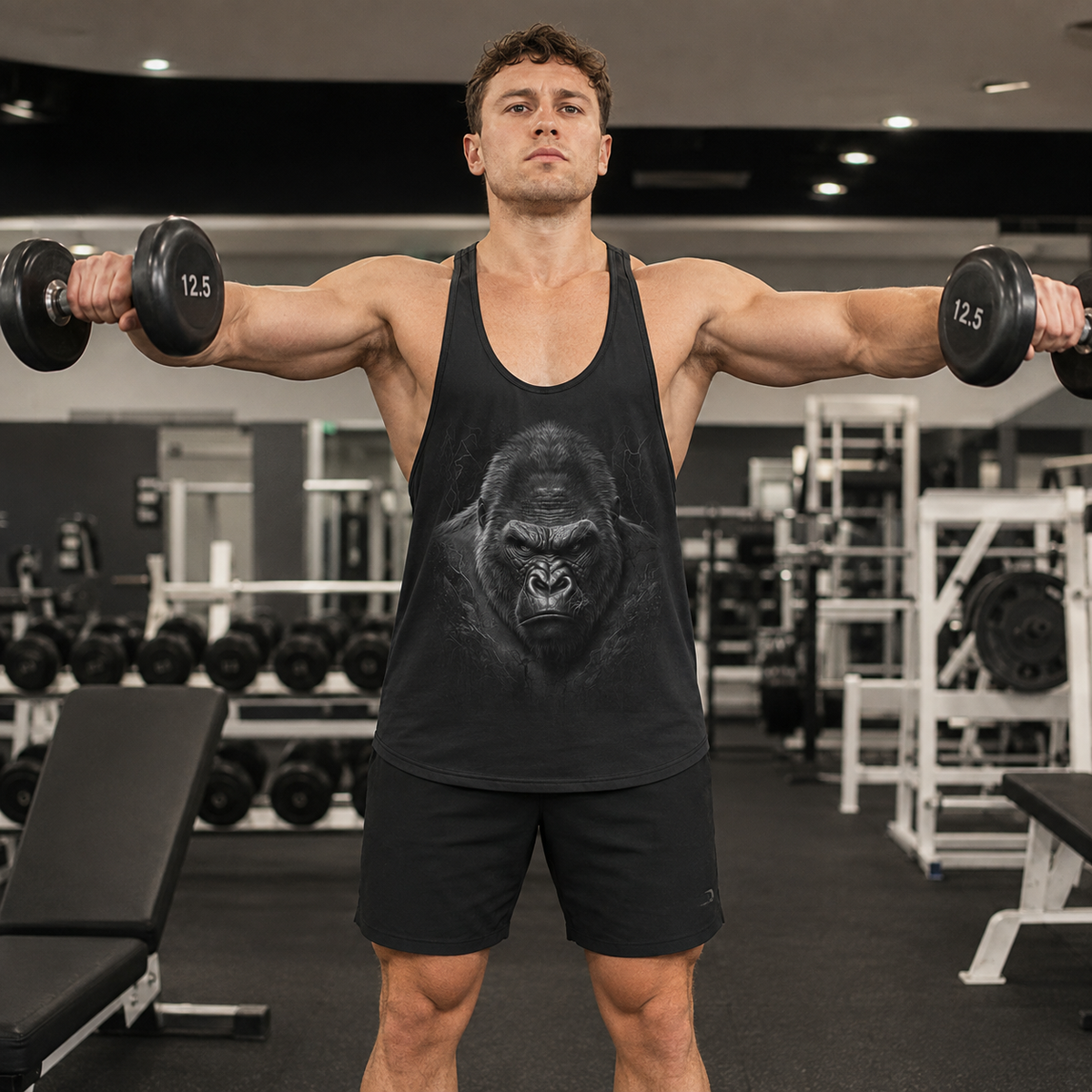 Savage Power Series Racerback Tank Top- TT01825