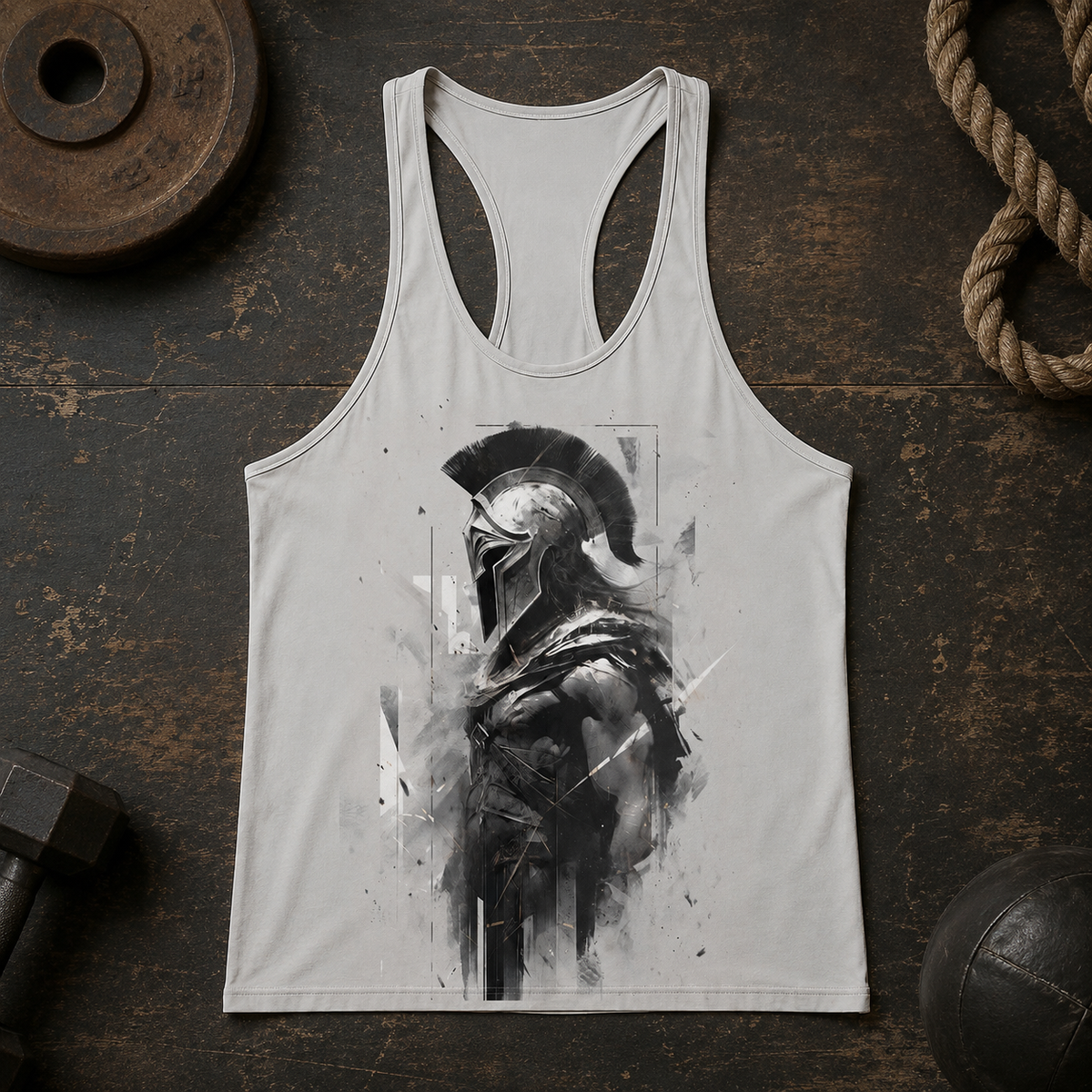 Warrior Spirit 3D Racerback Tank Top- AA05242