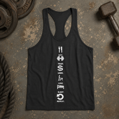 Customizable Bodybuilding Racerback Tank Top- TT01435
