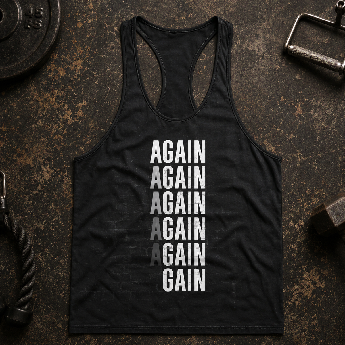 Customizable Bodybuilding Racerback Tank Top- TT01215
