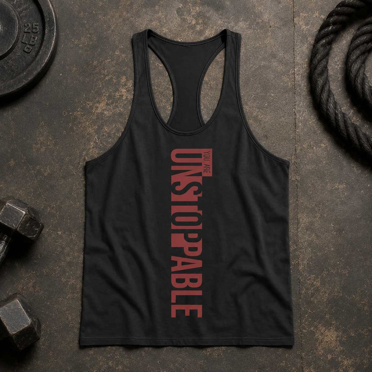 Customizable Bodybuilding Racerback Tank Top- TT01608