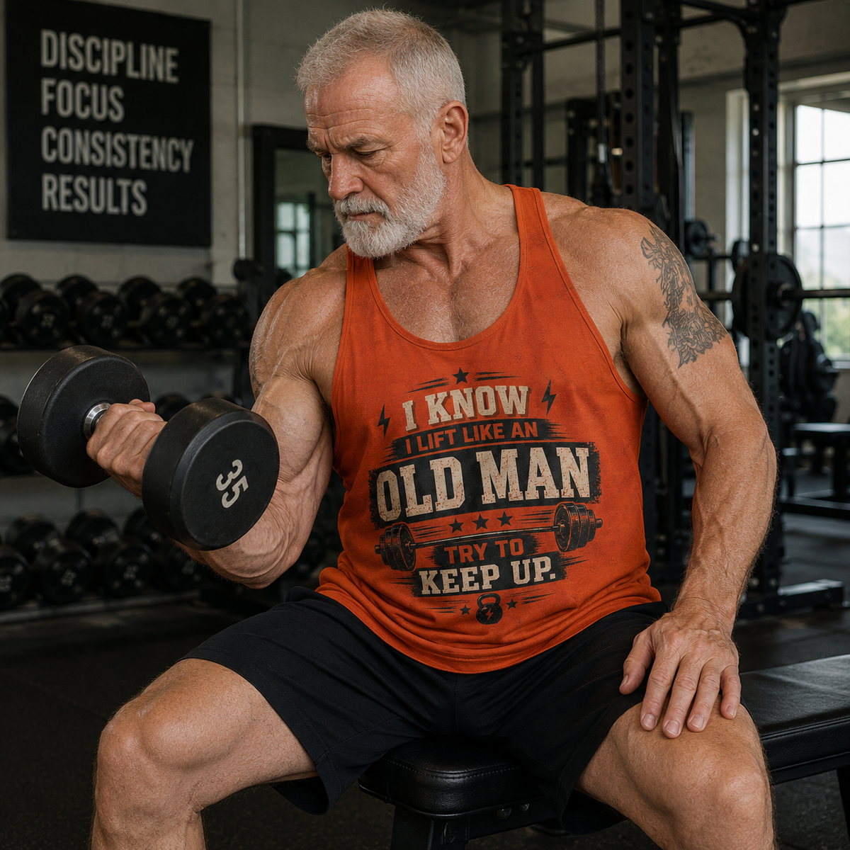 Bodybuilding Racerback Tank Top- TT03259