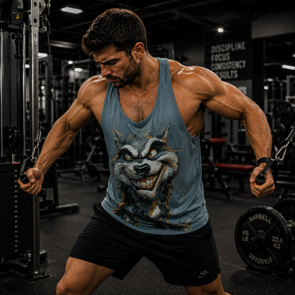 Customizable Savage Power Series Racerback Tank Top- TT01449