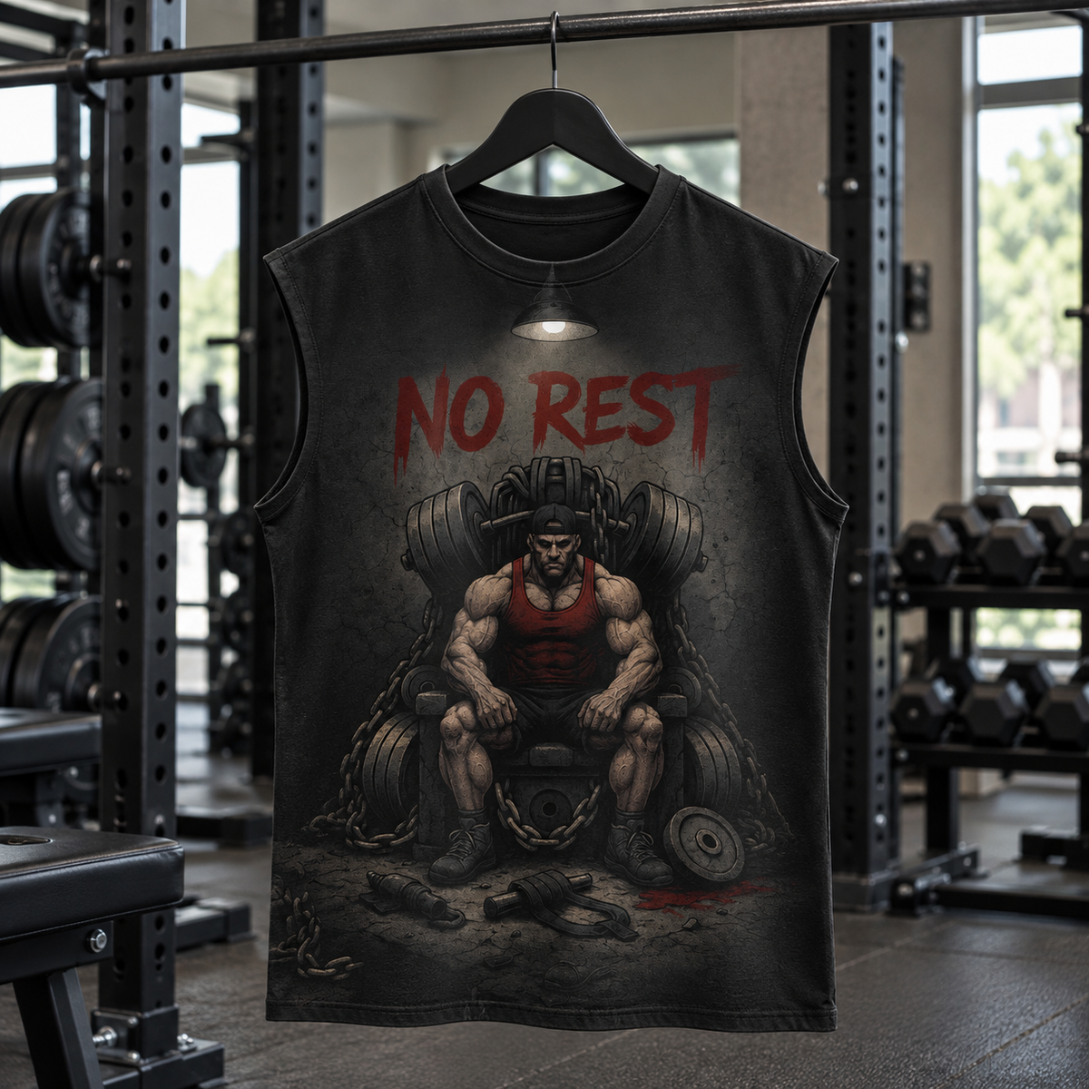 MuscleMax Cut-Off Tank- TT03317