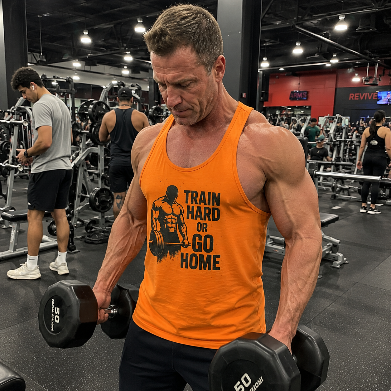 Bodybuilding Racerback Tank Top- TT02825