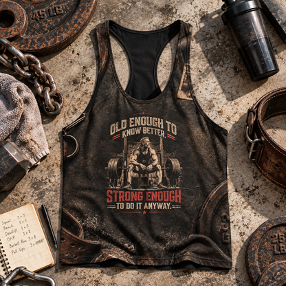 Bodybuilding Racerback Tank Top- TT03393