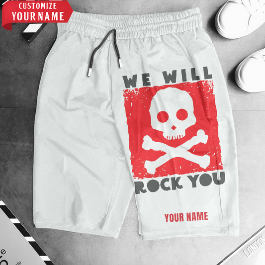 Customized Premium Rock-inspired- Music lovers Shorts- TT00111