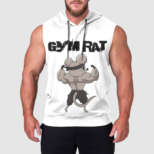 Ultimate Gym Sleeveless Hoodie for Men: Stay Cool and Comfy During Intense Workouts- TT00161