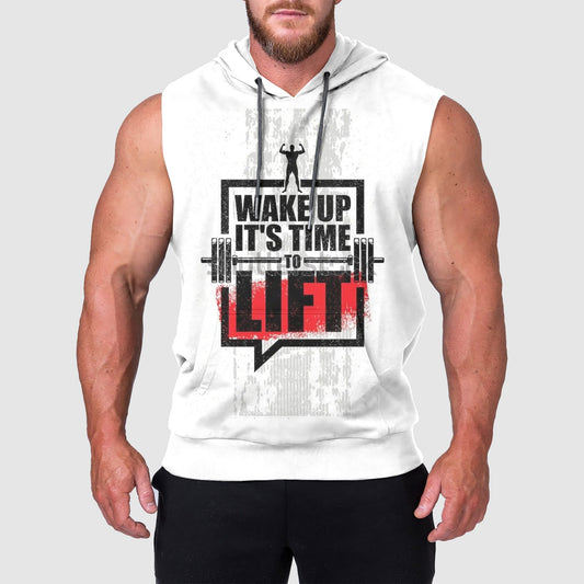 Ultimate Gym Sleeveless Hoodie for Men: Stay Cool and Comfy During Intense Workouts- TT00162