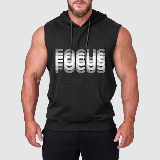 Ultimate Gym Sleeveless Hoodie for Men: Stay Cool and Comfy During Intense Workouts- TT00168