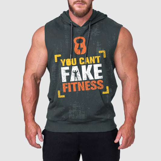 Ultimate Gym Sleeveless Hoodie for Men: Stay Cool and Comfy During Intense Workouts- TT00201