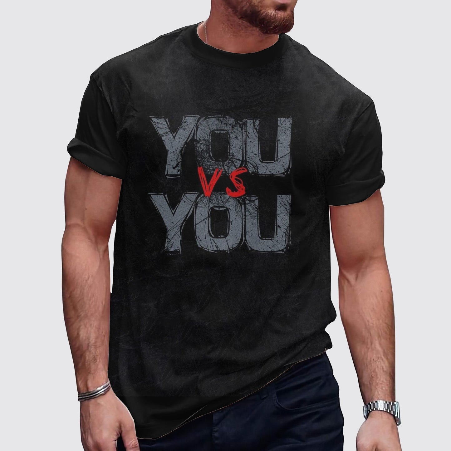 Ultimate Gym T-shirt for Men: Stay Cool and Comfy During Intense Workouts- TT00232