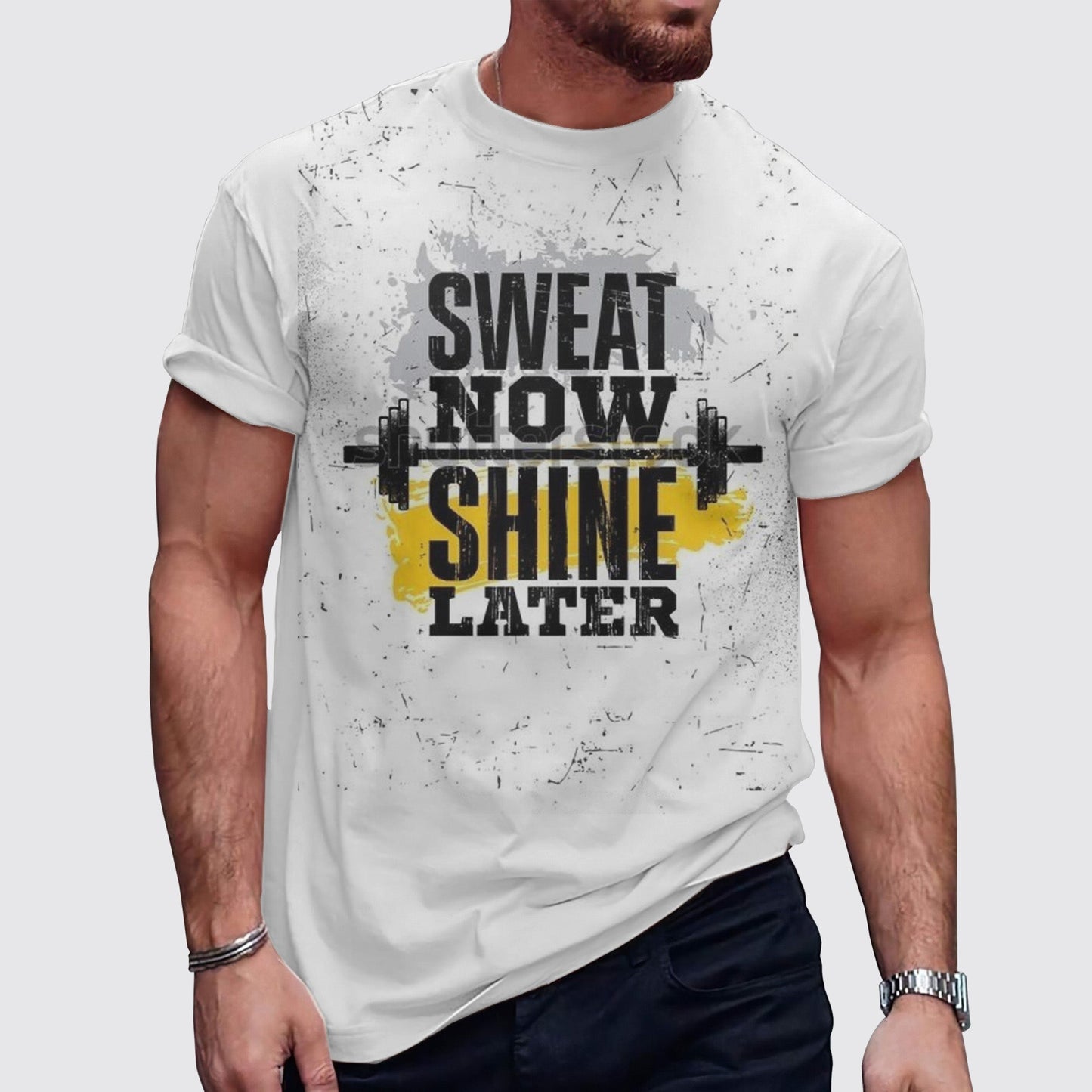 Ultimate Gym T-shirt for Men: Stay Cool and Comfy During Intense Workouts- TT00256